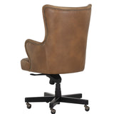 Hubert Office Chair, Tobacco Tan-Furniture - Office-High Fashion Home