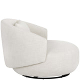 Walsh Swivel Lounge Chair, Effie Linen-Furniture - Chairs-High Fashion Home
