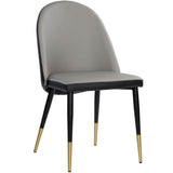 Kline Dining Chair, Dillon Stratus/Dillon Black, Set of 2-Furniture - Dining-High Fashion Home