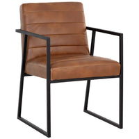 Spiros Dining Armchair, Tobacco Tan, Set of 2-Furniture - Dining-High Fashion Home
