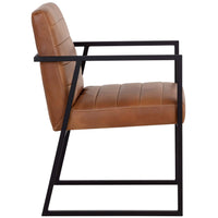 Spiros Dining Armchair, Tobacco Tan, Set of 2-Furniture - Dining-High Fashion Home