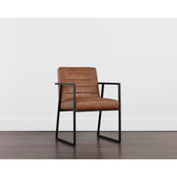 Spiros Dining Armchair, Tobacco Tan, Set of 2-Furniture - Dining-High Fashion Home