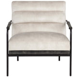 Tristen Lounge Lounge Chair, Nono Cream-Furniture - Chairs-High Fashion Home