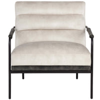 Tristen Lounge Lounge Chair, Nono Cream-Furniture - Chairs-High Fashion Home