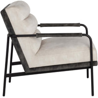 Tristen Lounge Lounge Chair, Nono Cream-Furniture - Chairs-High Fashion Home