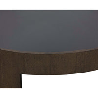 Brunetto Coffee Table Large, Dark Brown-Furniture - Accent Tables-High Fashion Home