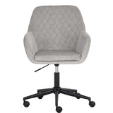 Jayna Office Chair, Polo Club Stone-Furniture - Office-High Fashion Home