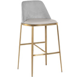 Dover Barstool, Napa Stone/Polo Club Stone-Furniture - Chairs-High Fashion Home