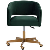 Claren Office Chair, Deep Green Sky-Furniture - Office-High Fashion Home