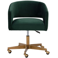 Claren Office Chair, Deep Green Sky-Furniture - Office-High Fashion Home