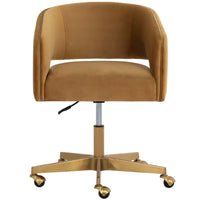 Claren Office Chair, Gold Sky-Furniture - Chairs-High Fashion Home