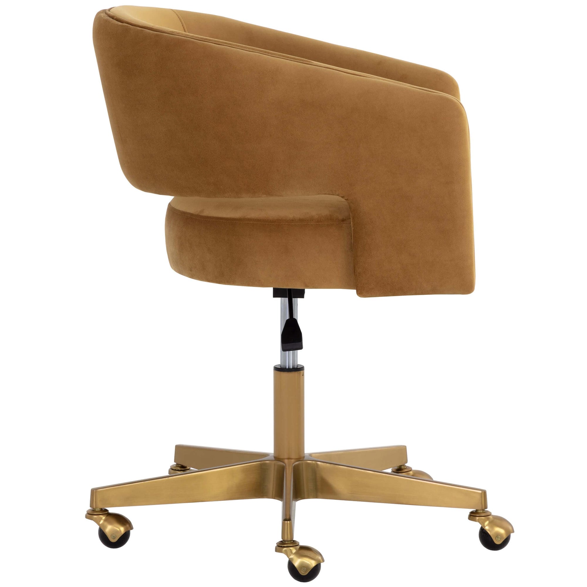 Gold base desk chair clearance