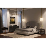 Clarabelle Small Chandelier, Brass