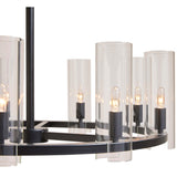 Clarabelle Small Chandelier, Black