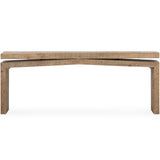 Matthes Console Table, Sierra Rustic Natural-Furniture - Accent Tables-High Fashion Home