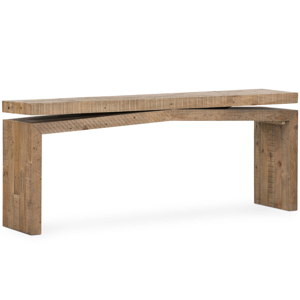 Matthes Reclaimed Pine Console Table, Sierra Rustic Natural High Fashion Home