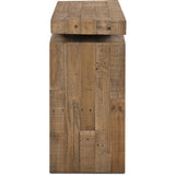 Matthes Console Table, Sierra Rustic Natural-Furniture - Accent Tables-High Fashion Home