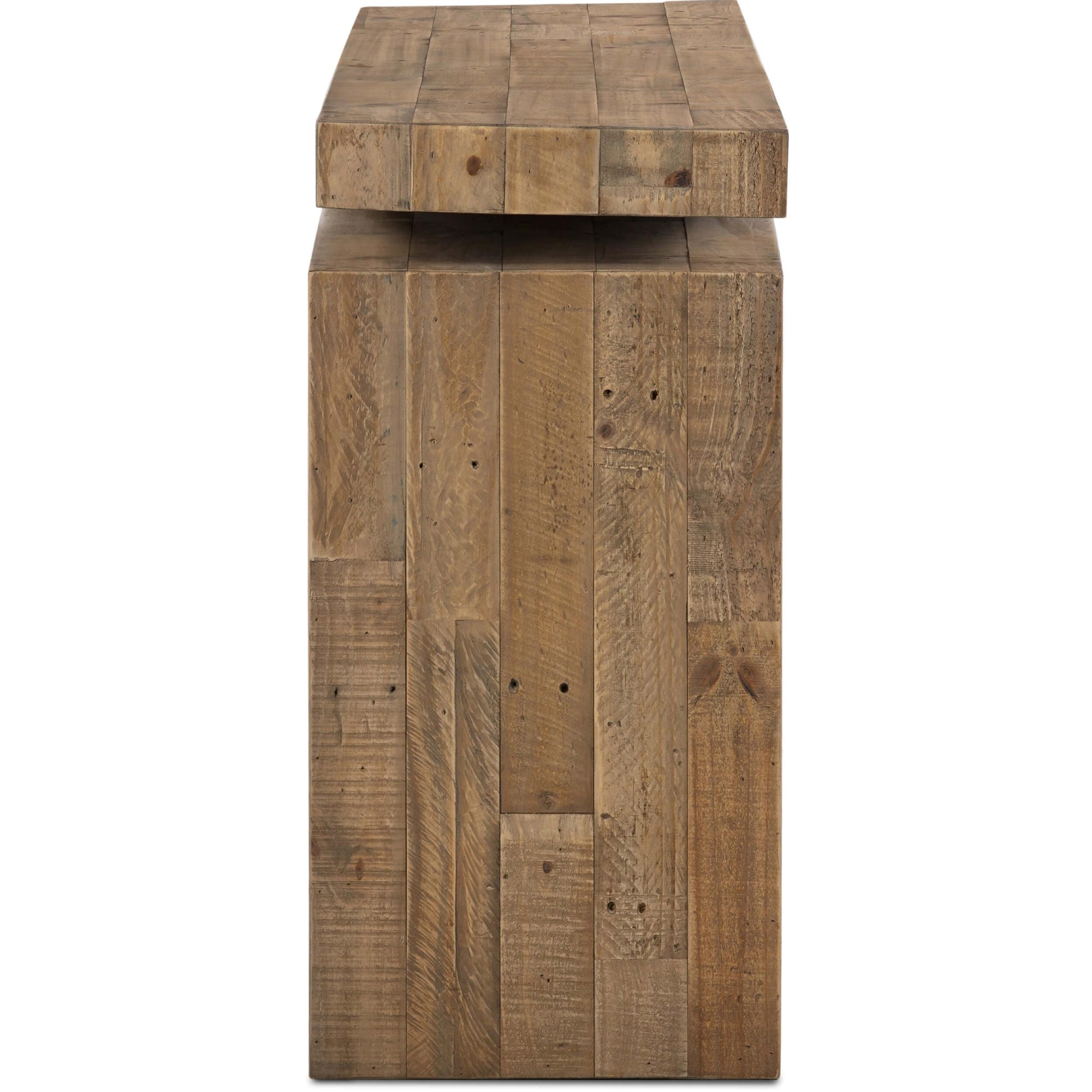 Matthes Reclaimed Pine Console Table, Sierra Rustic Natural High Fashion Home