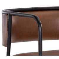 Brenan Barstool, Bravo Cognac-Furniture - Dining-High Fashion Home
