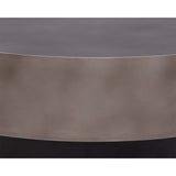 Bernaby Coffee Table, Gunmetal-Furniture - Accent Tables-High Fashion Home