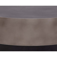 Bernaby Coffee Table, Gunmetal-Furniture - Accent Tables-High Fashion Home