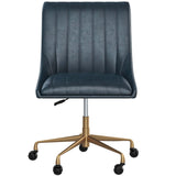 Halden Office Chair, Vintage Blue-Furniture - Office-High Fashion Home