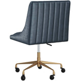 Halden Office Chair, Vintage Blue-Furniture - Office-High Fashion Home