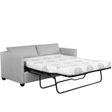 Nico Sofa Bed, Broderick Charcoal-Furniture - Sofas-High Fashion Home