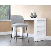 Kelty Counter Stool, Soho Grey-Furniture - Dining-High Fashion Home