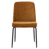 Zeke Dining Chair, Bergen Marmalade/Black, Set of 2-Furniture - Dining-High Fashion Home