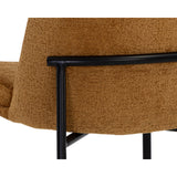 Zeke Dining Chair, Bergen Marmalade/Black, Set of 2-Furniture - Dining-High Fashion Home