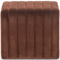 Augustine 21" Ottoman, Surrey Auburn-Furniture - Chairs-High Fashion Home