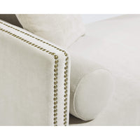 Vittoria Bench, Roma Linen-Furniture - Chairs-High Fashion Home