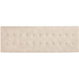 Kenji Bench Large, Bravo Cream-Furniture - Chairs-High Fashion Home