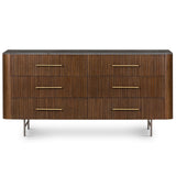 Fletcher 6 Drawer Dresser, Bluestone-Furniture - Storage-High Fashion Home