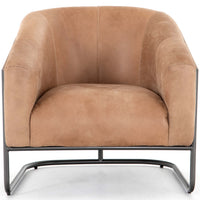 Etta Leather Chair, Winchester Beige