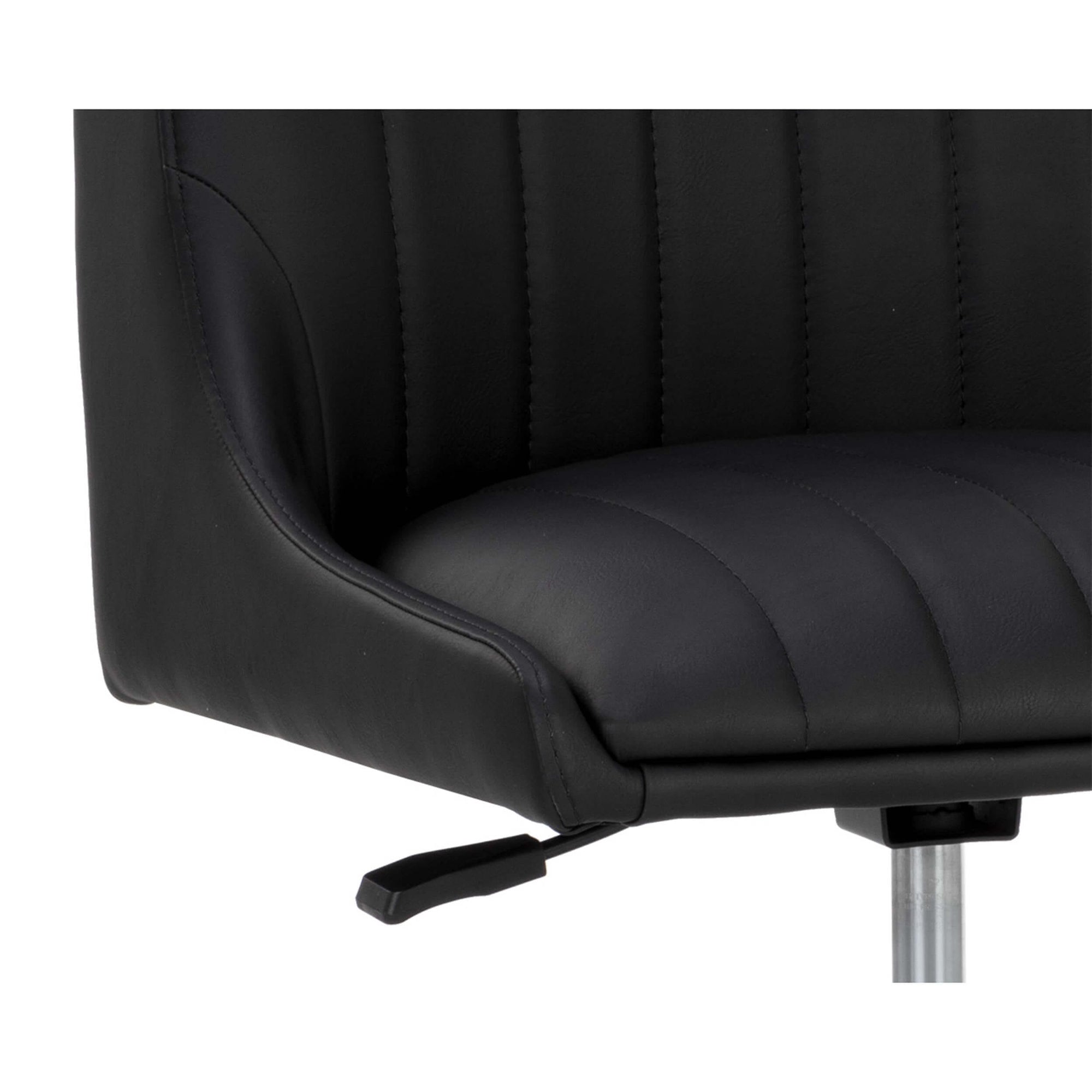 Halden Office Chair, Vintage Black High Fashion Home