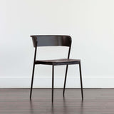 Keanu Dining Chair, Gunmetal, Set of 2-Furniture - Dining-High Fashion Home