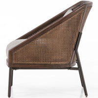 Wylde Chair, Almond Cane-Furniture - Chairs-High Fashion Home