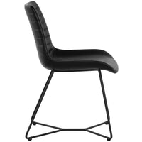 Gracen Dining Chair, Nightfall Black, Set of 2-Furniture - Dining-High Fashion Home