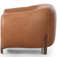 Lyla Leather Chair, Valencia Camel