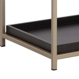 Rebel Large Nightstand, Charcoal Grey-Furniture - Bedroom-High Fashion Home