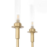 Spatia Chandelier, Antique Brass-Lighting-High Fashion Home