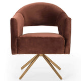 Adara Desk Chair, Surrey Auburn-Furniture - Office-High Fashion Home