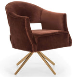Adara Desk Chair, Surrey Auburn-Furniture - Office-High Fashion Home