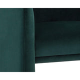 Jaime Dining Chair, Dark Emerald, Set of 2
