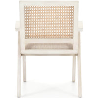 Flora Dining Chair, Distressed Cream, Set of 2-Furniture - Dining-High Fashion Home