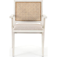 Flora Dining Chair, Distressed Cream, Set of 2-Furniture - Dining-High Fashion Home