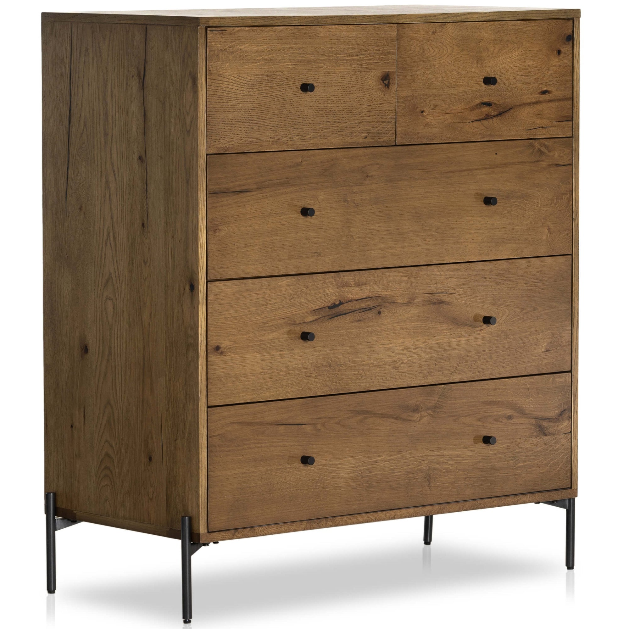 four hands dresser Eaton 5 Drawer Dresser, Amber Oak by Four Hands – High Fashion Home