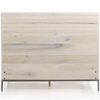 Trey Bed, Dove Poplar-Furniture - Bedroom-High Fashion Home